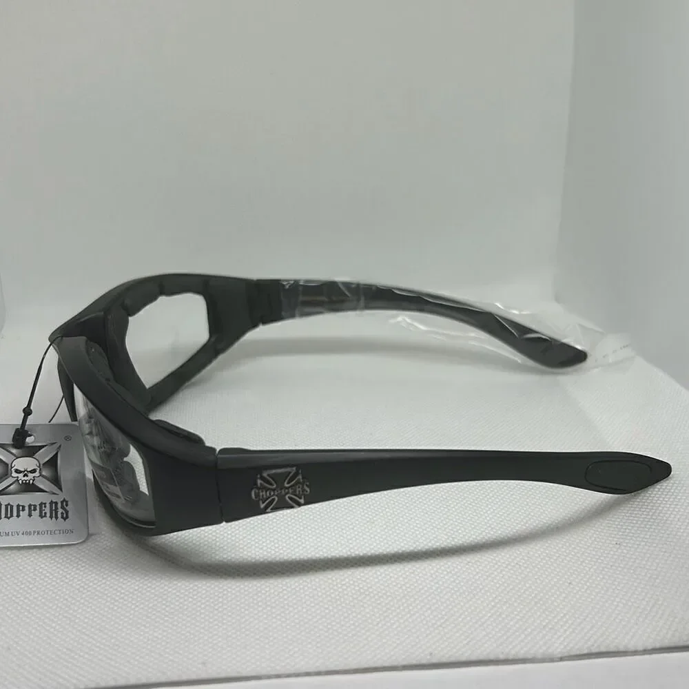 Choppers Padded Clear Lens Sunglasses